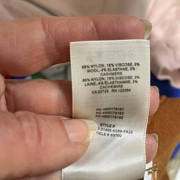 Wilfred Greer Sweater Brown cropped in Tan Small cashmere wool - Picture 7 of 8